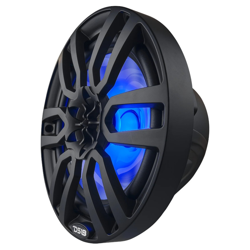 DS18 NXL-8/BK, sorte 8-tommer marinhøjttalere med LED, par