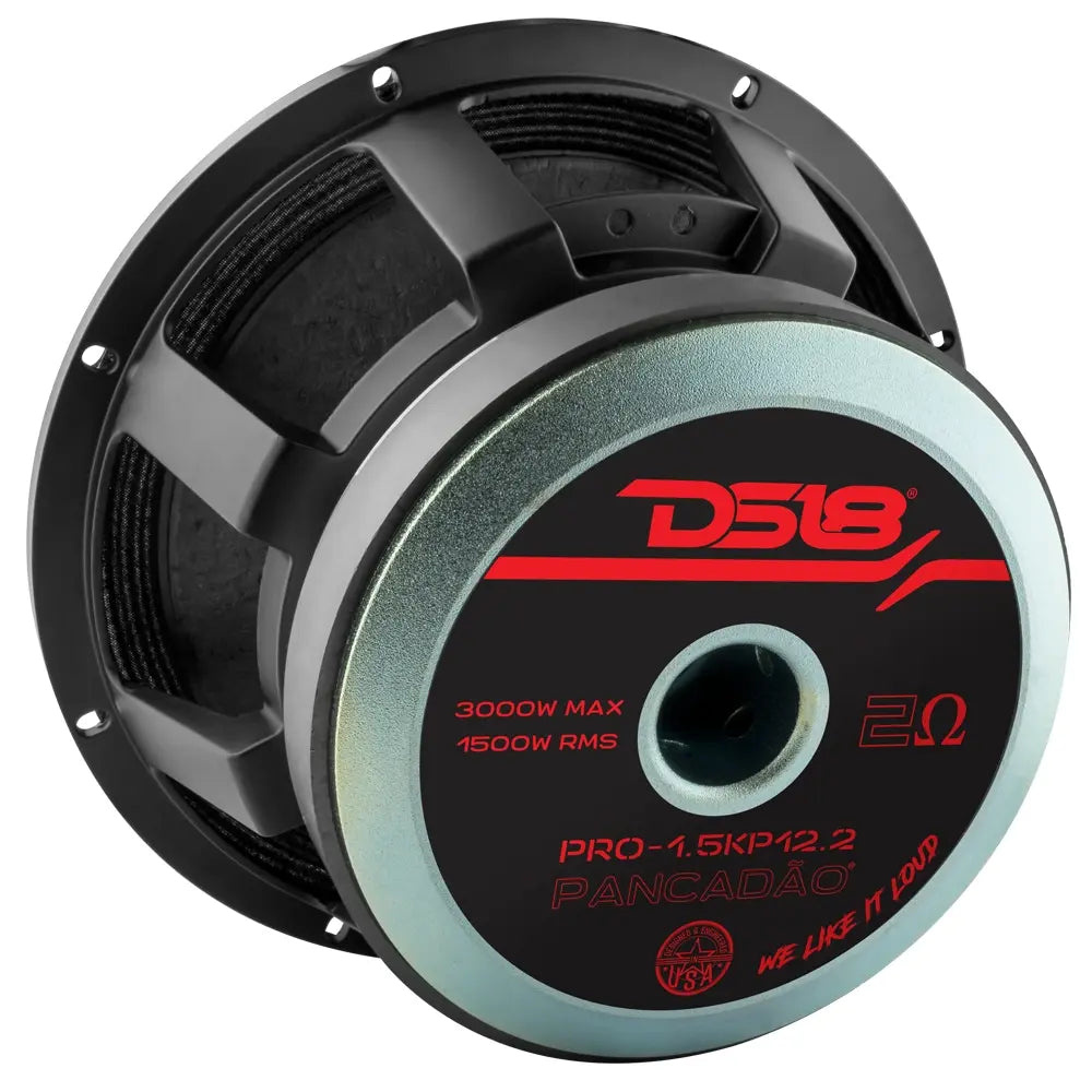 DS18 Pancadão PRO-1.5KP12.2, 12-tommers midbas, stk.