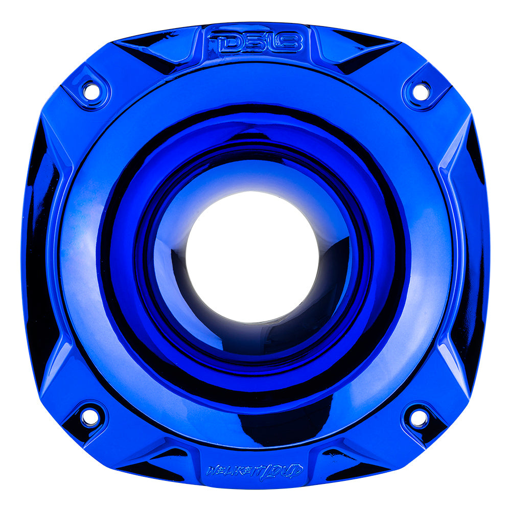 DS18 PRO-HP102/CBL, blå 2-tommer horn til driver