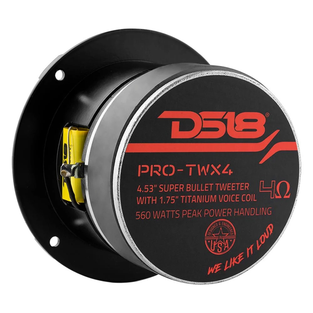 DS18 PRO-TWX4, solid SPL-diskant