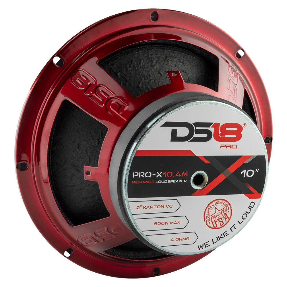 DS18 PRO-X10.4M, 10 tommer midbass, stk