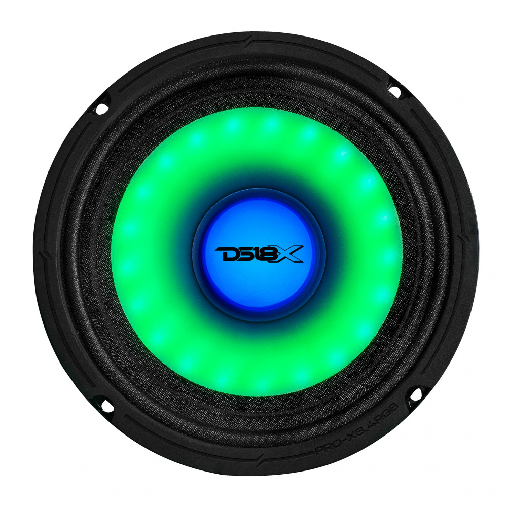 DS18 PRO-X6.4RGB, 6,5 tommer RGB LED-mellembas, styk