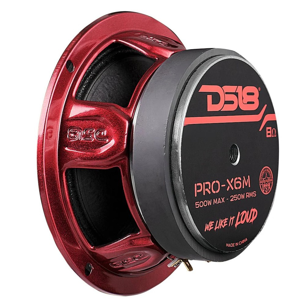 DS18 PRO-X6M, 6.5 tommer midbass, stk