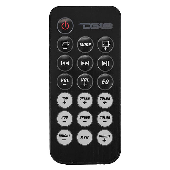 DS18 SB37BTXRGB, 37-tommer vejrbestandig soundbar med Bluetooth, USB og RGB