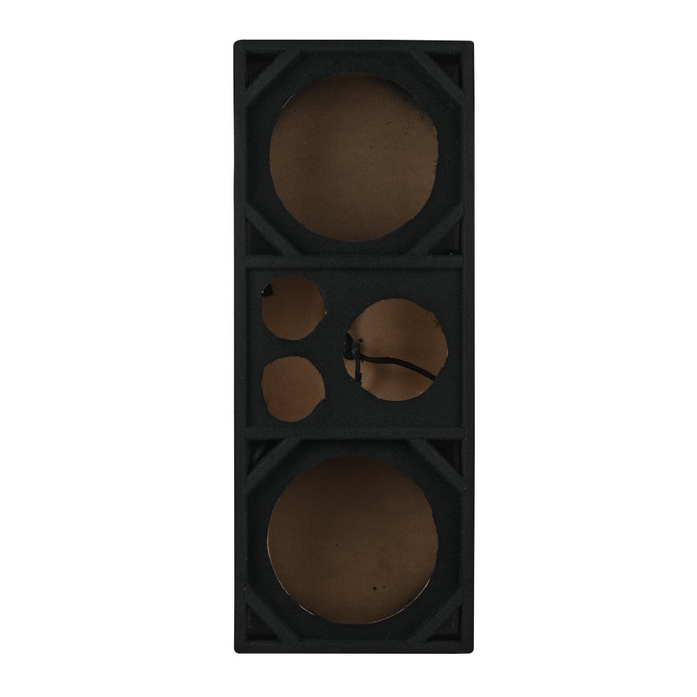 DS18 VOC10PRO, tom 2x10-tommer mellembas-kasse