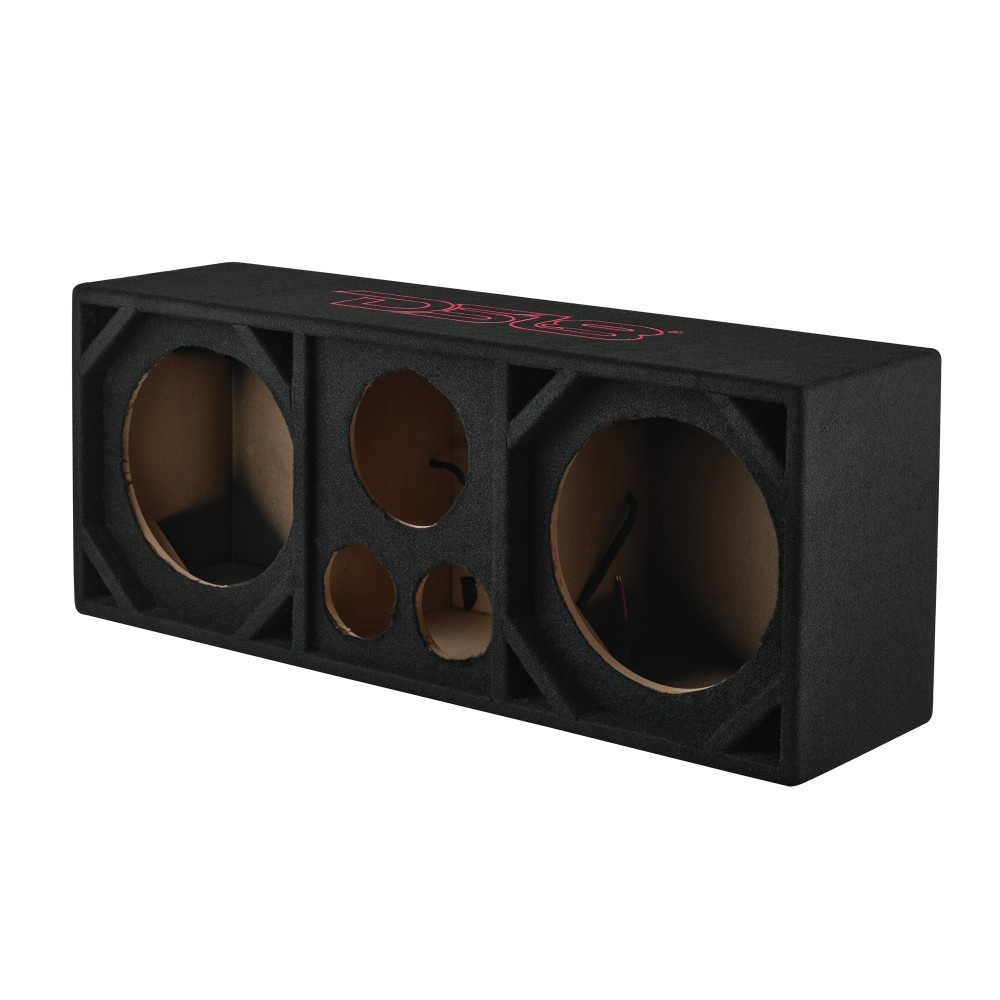 DS18 VOC10PRO, tom 2x10-tommer mellembas-kasse