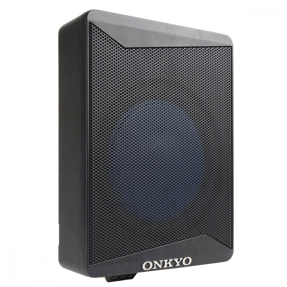 Onkyo R-W760A, slank aktiv 8-tommer baskasse