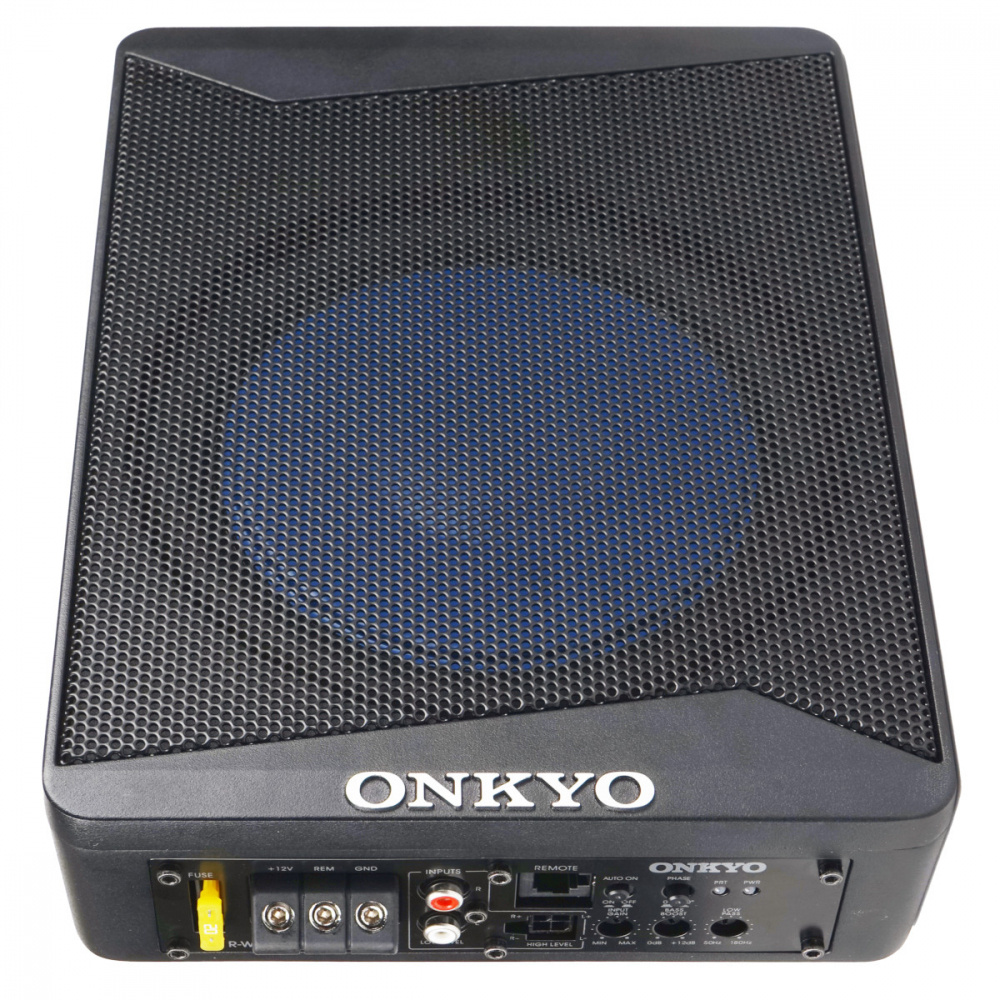 Onkyo R-W760A, slank aktiv 8-tommer baskasse
