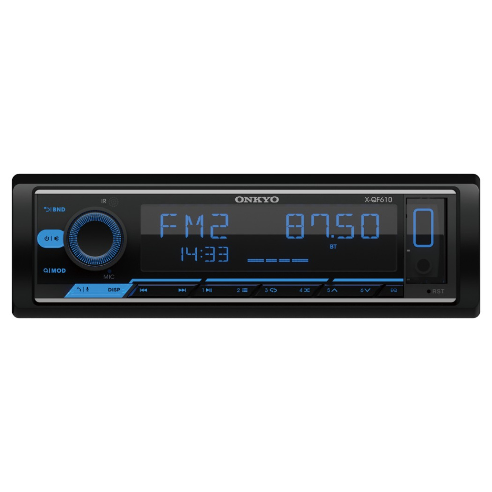 Onkyo X-QF610, Bluetooth-bilstereo med 2 par lavniveauudgange