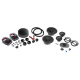 JL Audio C6-653, 6,5 tommer 3-vejs komponentsæt JL Audio C6-653, 6,5 tommer 3-vejs komponentsæt
