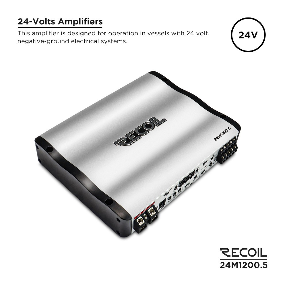 Recoil 24M1200.5, flerkanals forstærker til lastbil