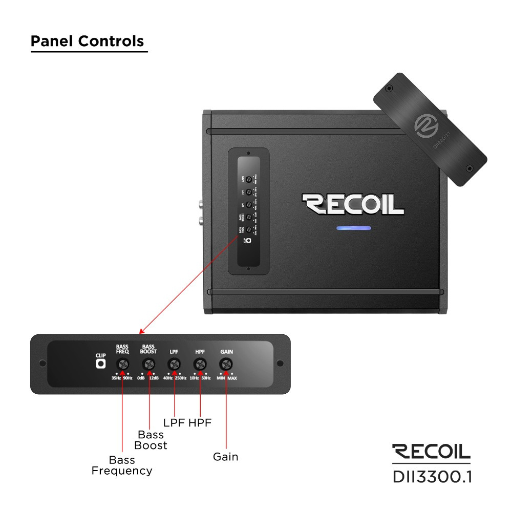 Recoil DII 3300.1, monoblok