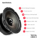 Recoil HM65.4, 6,5-tommers midbas/mellemtoner, par Recoil HM65.4, 6,5-tommers midbas/mellemtoner, par