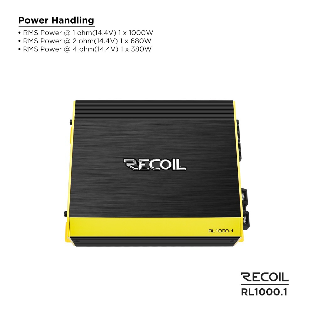 Recoil RL1000.1, monoblok