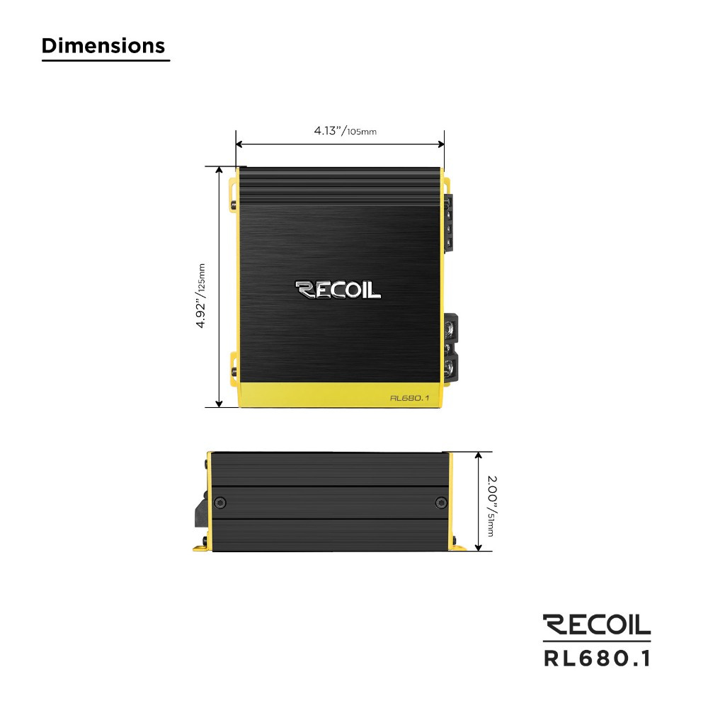 Recoil RL680.1, monoblok