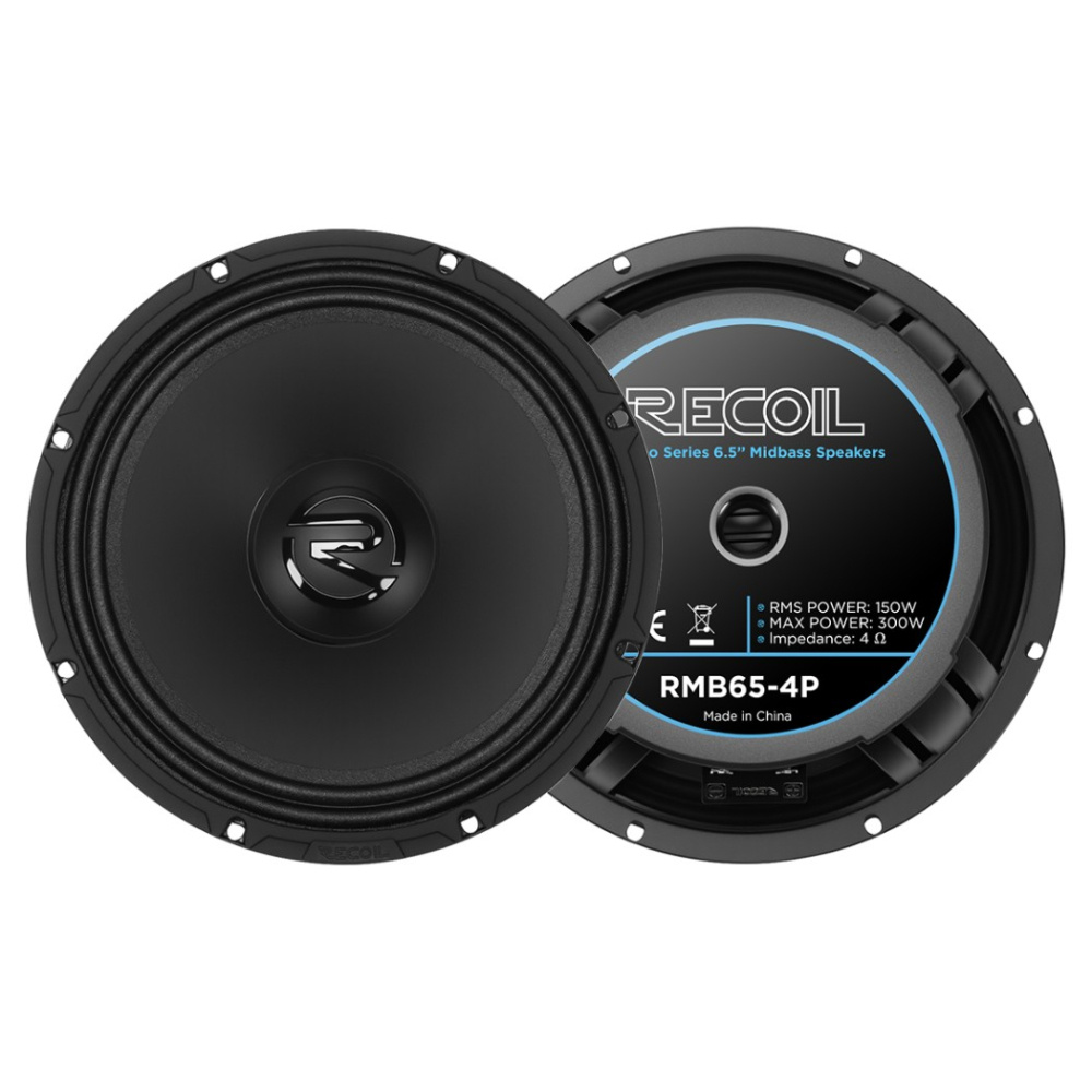 Recoil RMB65-4P, 6,5-tommers midbas/mellemtone, par