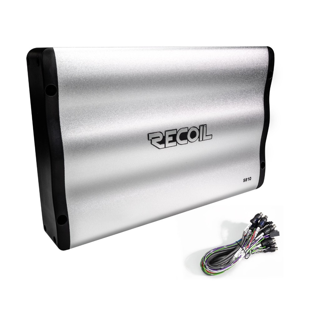 Recoil S810, DSP-forstærker med 10 kanaler