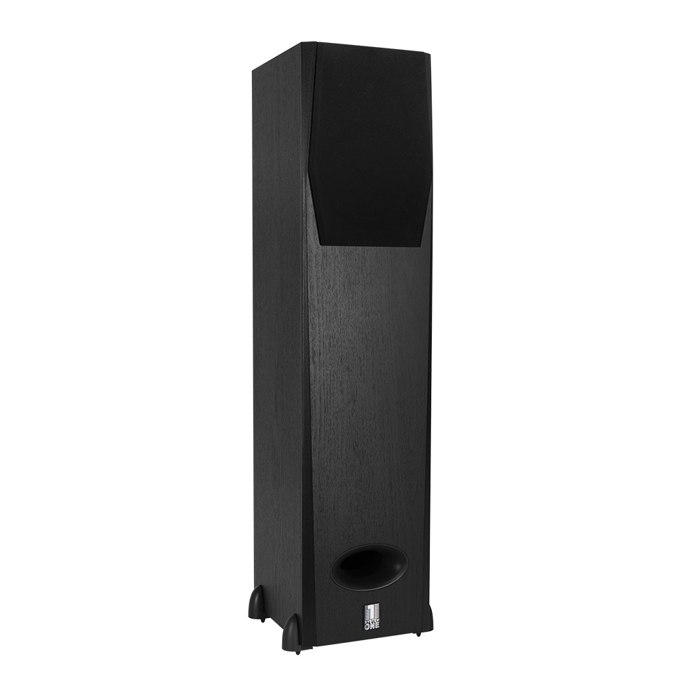 System One H16B golvhögtalare, svarta