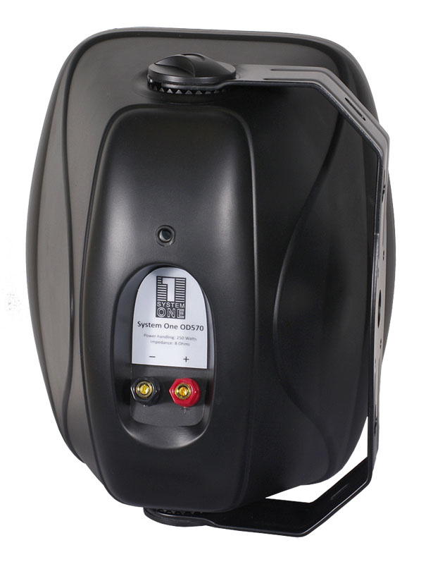 System One OD570 inom/utomhushögtalare Svart
