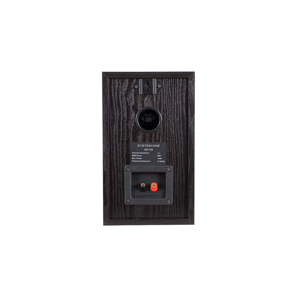 System One SB-15B stativhögtalare, svart par