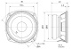 Visaton FRS 8, 3.3 tommer højttalerelement, 4 Ohm Visaton FRS 8, 3.3 tommer højttalerelement, 4 Ohm