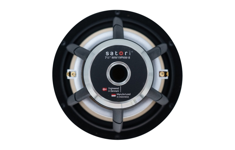 SB Acoustics Satori MW19PNW-8, 7,5 tommers bas/mellemtone
