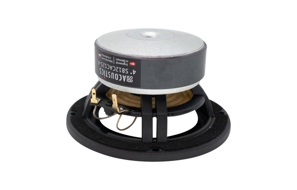 SB Acoustics SB12CACS25-4, 4 tommer bas/mellemtone