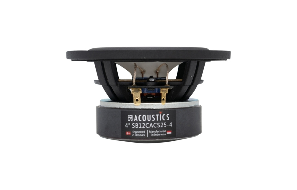 SB Acoustics SB12CACS25-4, 4 tommer bas/mellemtone