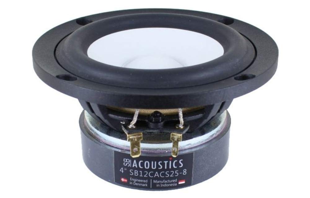 SB Acoustics SB12CACS25-8, 4 tommers bas/mellemtone