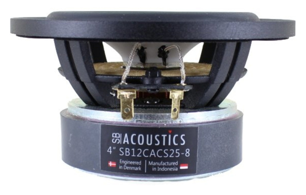 SB Acoustics SB12CACS25-8, 4 tommers bas/mellemtone