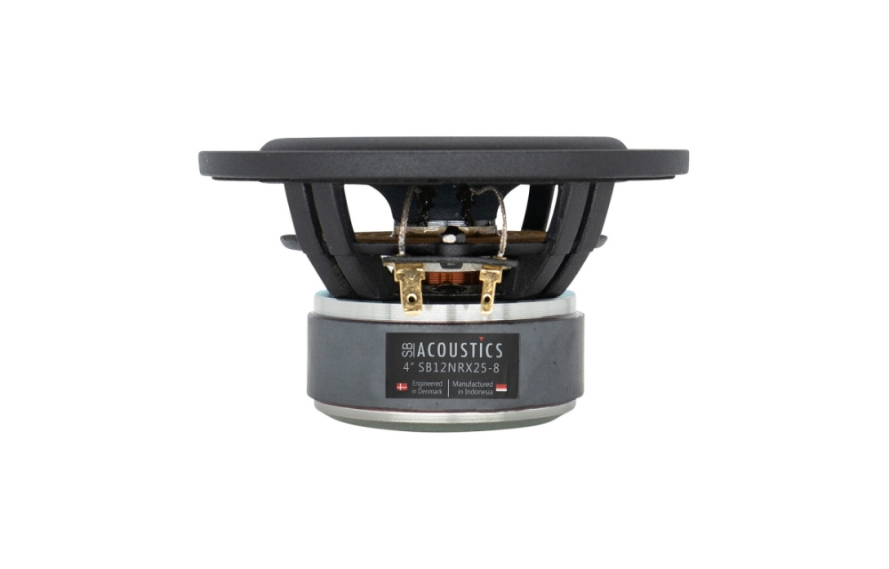 SB Acoustics SB12NRX25-8, 4 tommers bas/mellemtone