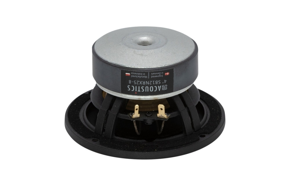 SB Acoustics SB12NRX25-8, 4 tommers bas/mellemtone