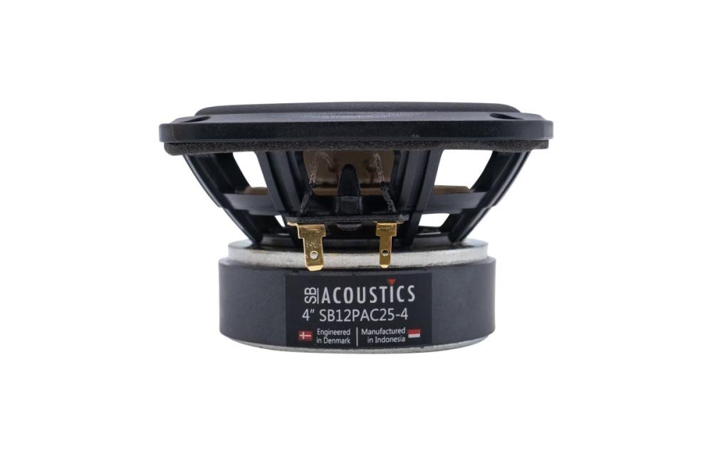 SB Acoustics SB12PAC25-4, 4 tommer mellemtone