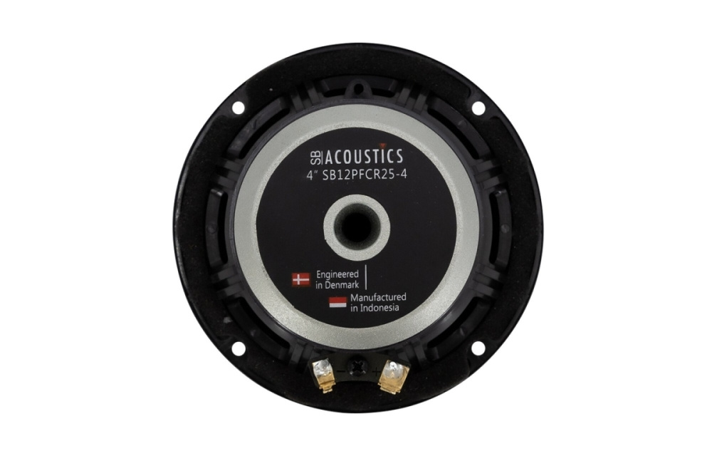 SB Acoustics SB12PFCR25-4, 122 mm bas/mellemtone