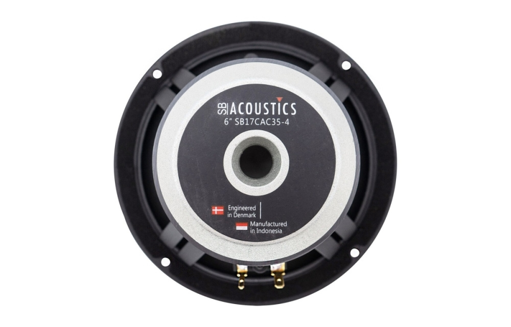 SB Acoustics SB17CAC35-4, 6 tommers bas/mellemtone