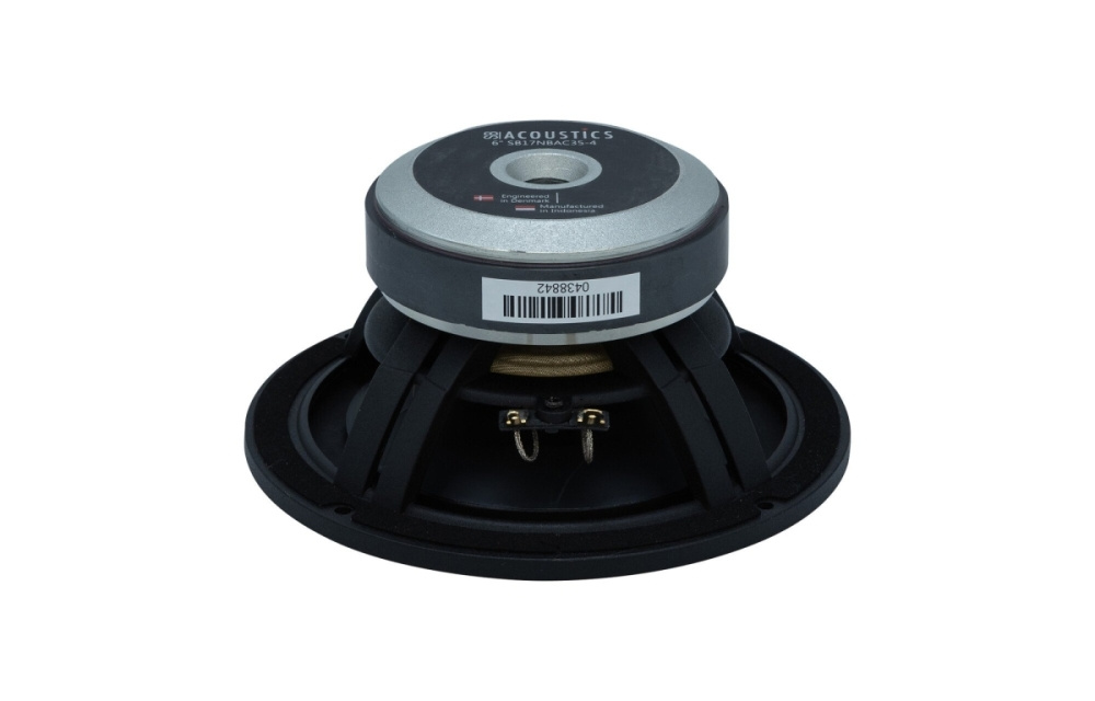 SB Acoustics SB17NBAC35-4, 6 tommers bas/mellemtone