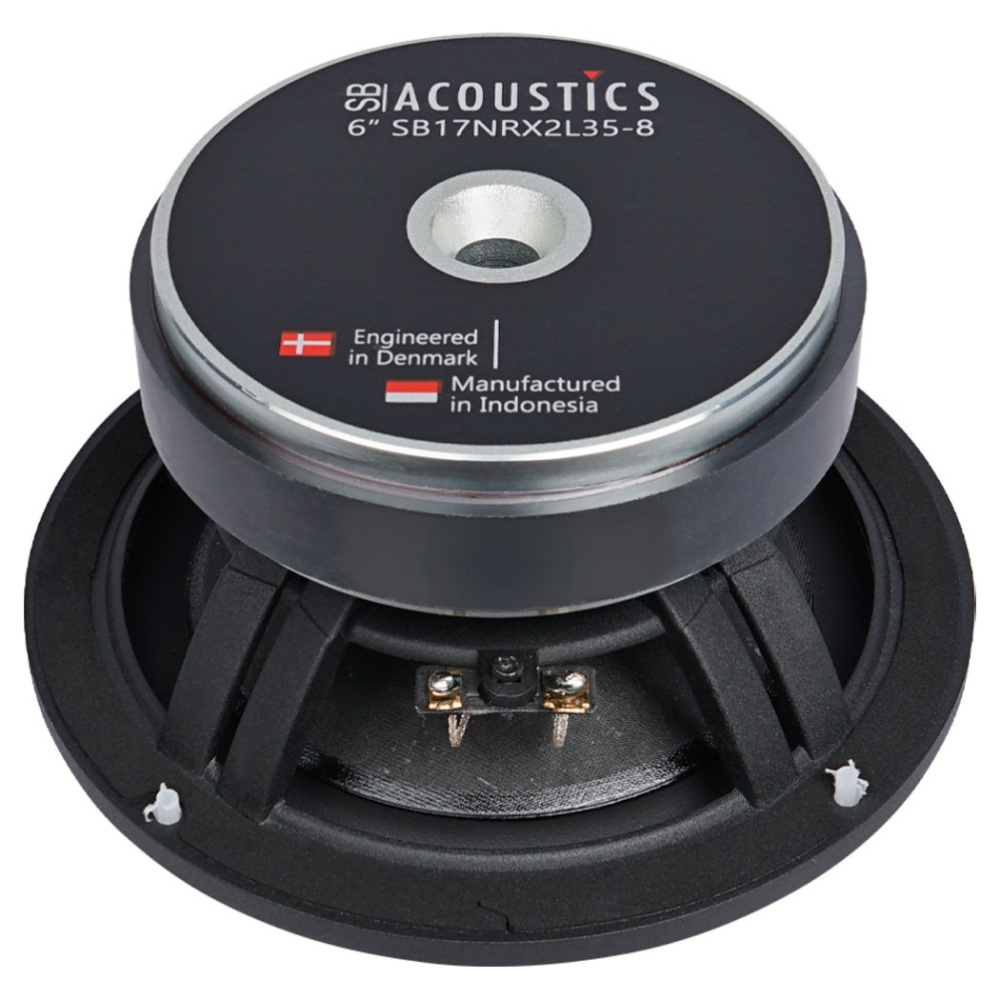 SB Acoustics SB17NRX2L35-8, 6-tommer mellembas/mellemtone