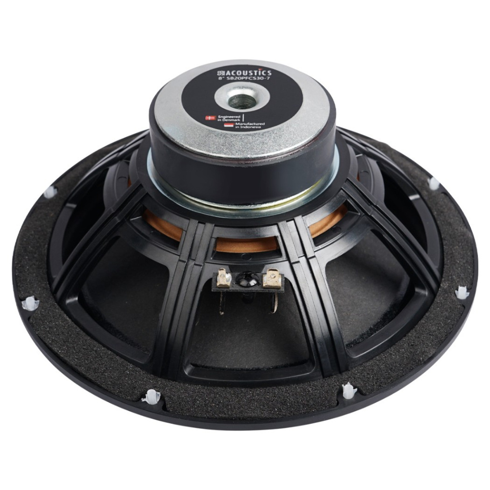 SB Acoustics SB20PFCS30-7, 8 tommer mellembas/mellemtone