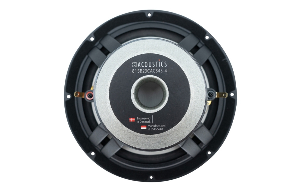 SB Acoustics SB23CACS45-4, 234 mm bas/mellemtone