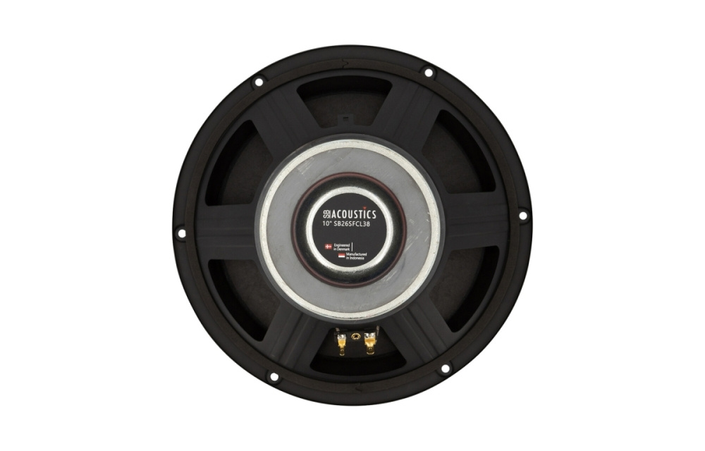 SB Acoustics SB26SFCL38-4, 10 tommers basenhed