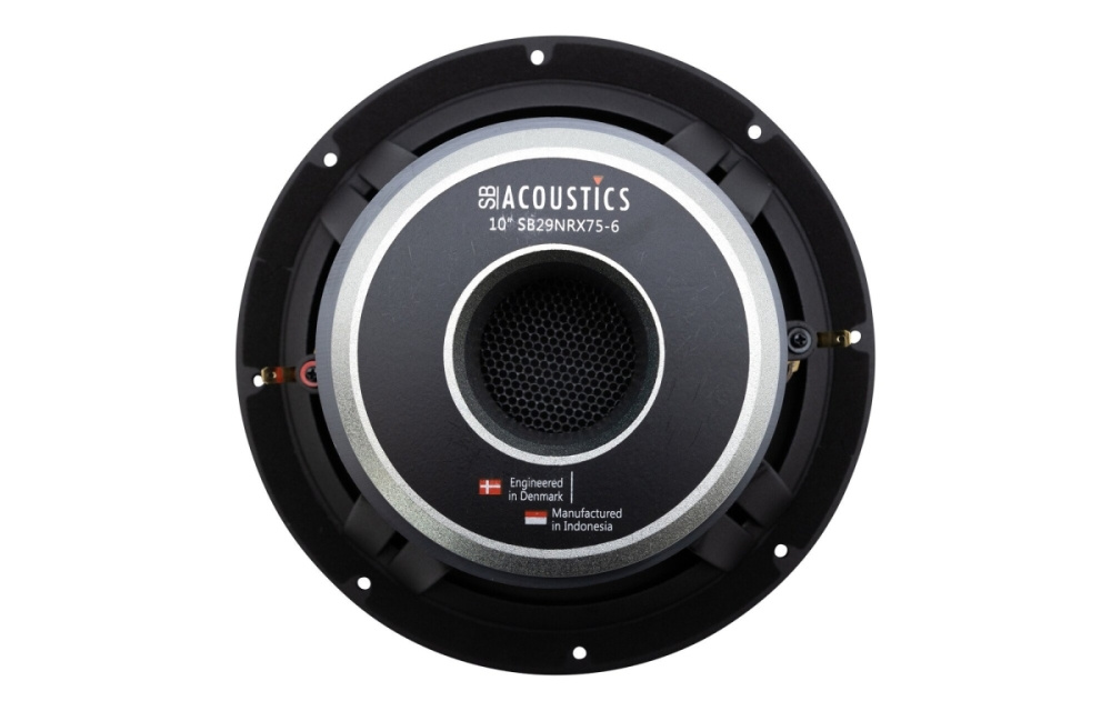SB Acoustics SB29NRX75-6, 10 tommers basenhed