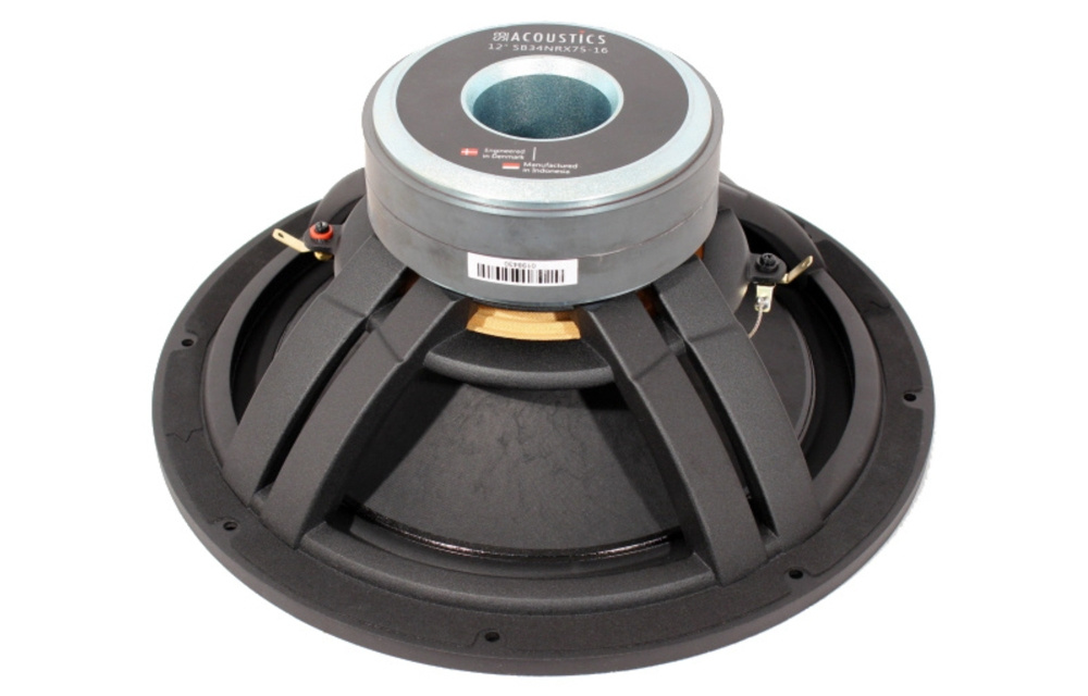 SB Acoustics SB34NRX75-16, 12 tommers basenhed