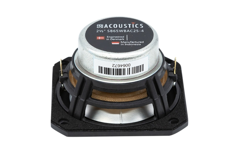 SB Acoustics SB65WBAC25-4, 2,5 tommers fuldtone