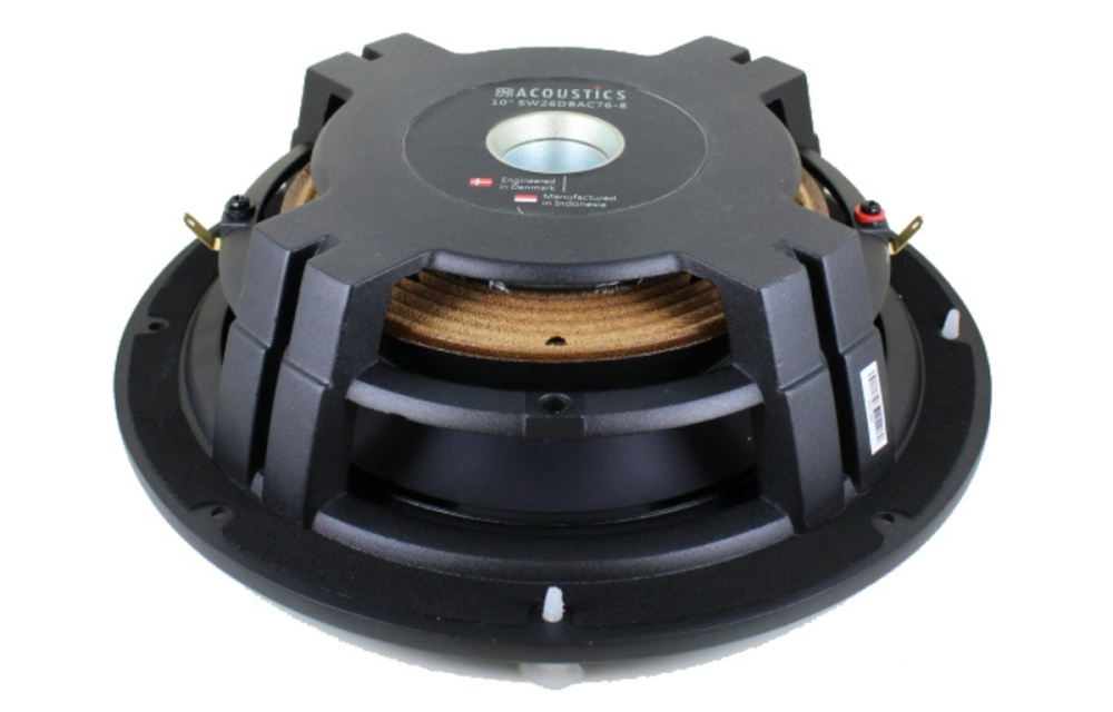 SB Acoustics SW26DBAC76-8, 10 tommers basenhed