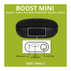 Dayton Audio Boost Mini, portabel Bluetooth-högtalare Dayton Audio Boost Mini, portabel Bluetooth-högtalare