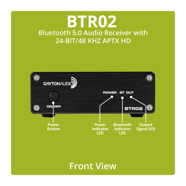 Dayton Audio BTR02 Bluetooth-mottagare