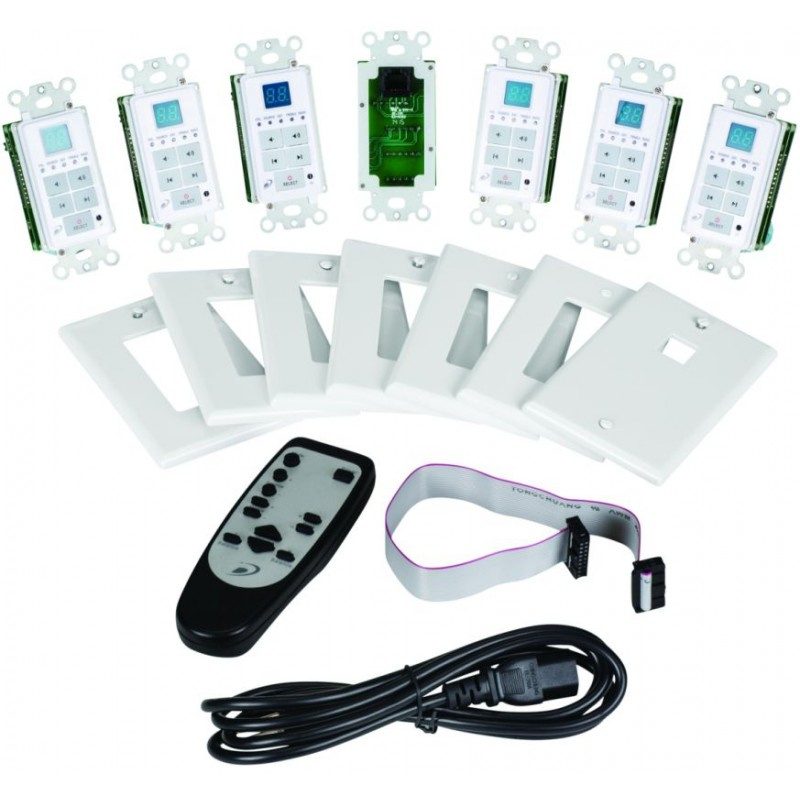 Dayton Audio DAX66 6-zon Distribuerad Ljudsystem