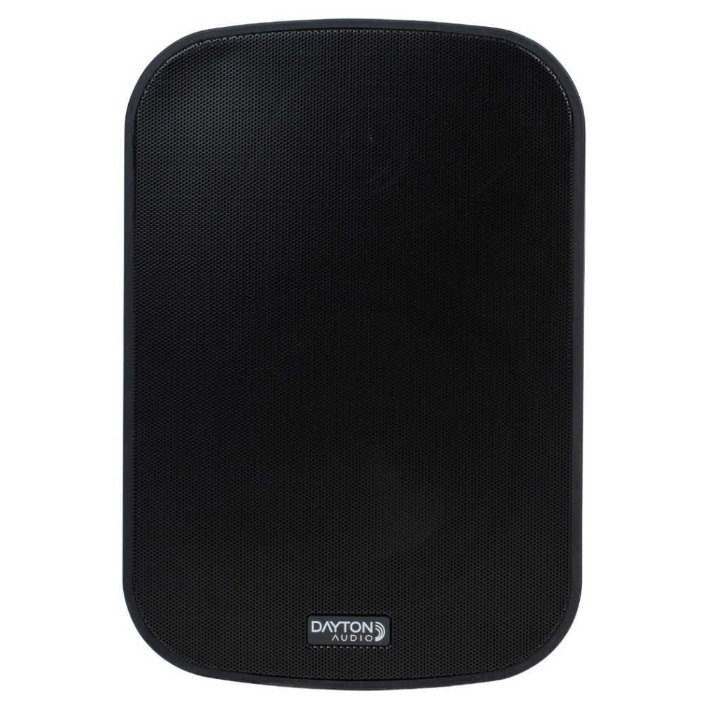 Dayton Audio IO65XP, aktive 6,5-tommers udendørshøjttalere, sort par