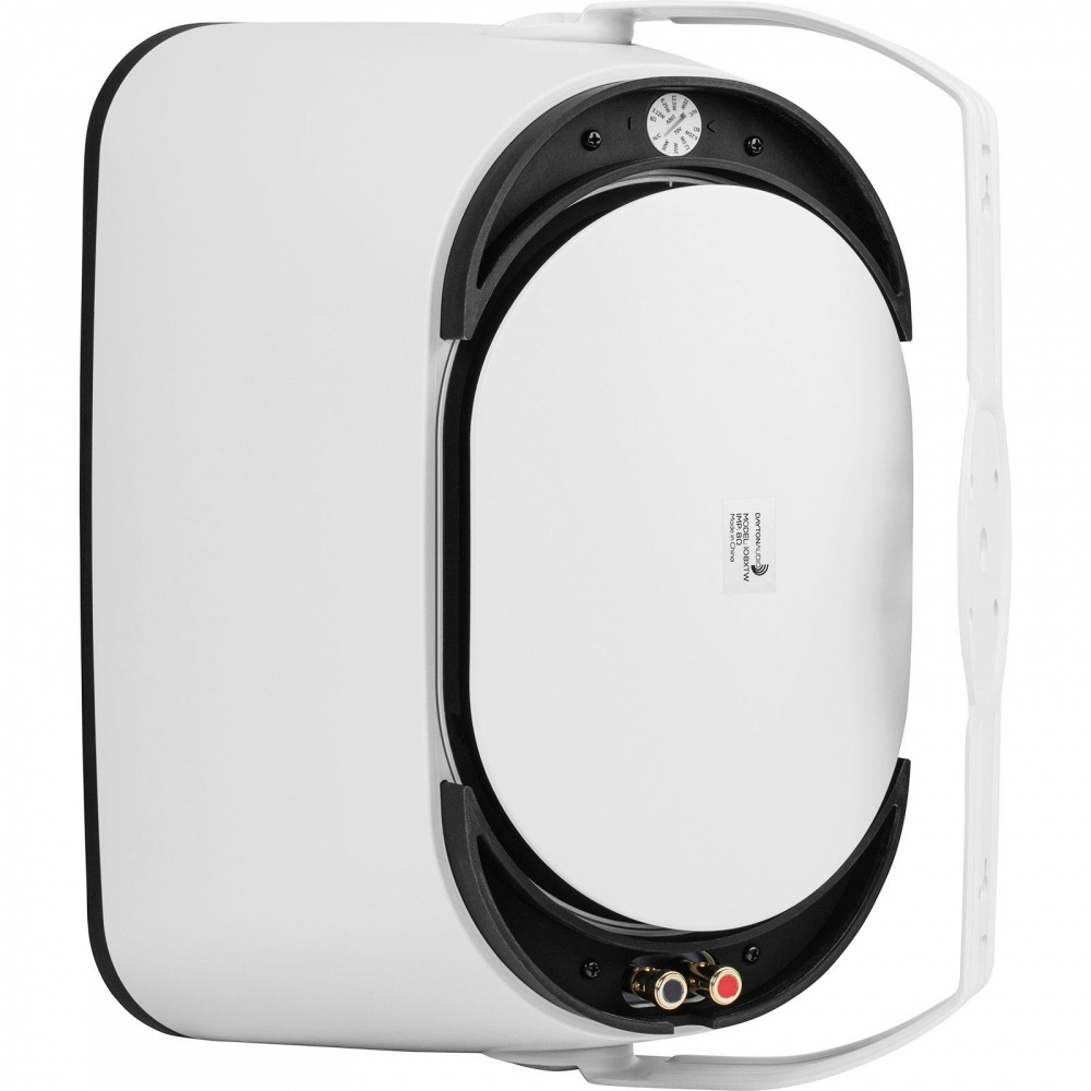 Dayton Audio IO8XTW, 8tums utomhushögtalare med stöd för 70/100V, vit