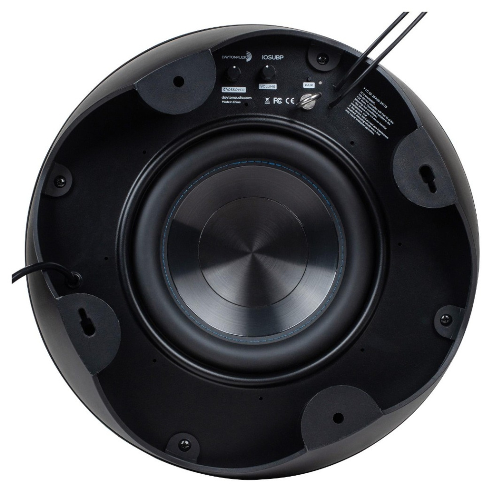 Dayton Audio IOSUBP, 10-tommer subwoofer med 2.1-forstærker og BT